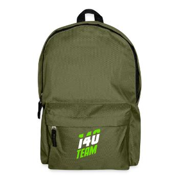 140 TEAM one hundred forty - Rucksack - Olivgrün - Vorne