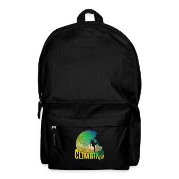Klettern Kletterer - Rucksack - Schwarz - Vorne