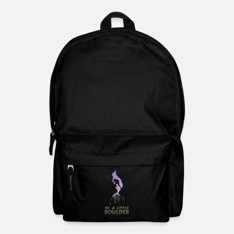 Bouldern Boulderer - Rucksack - Schwarz