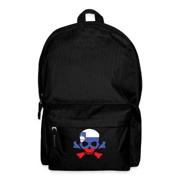 SLOVENIA SKULL SHIRT- slovenia - Rucksack - Schwarz - Vorne