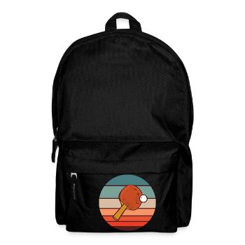 Table tennis Table tennis players Table tennis bats - Backpack - black - Front