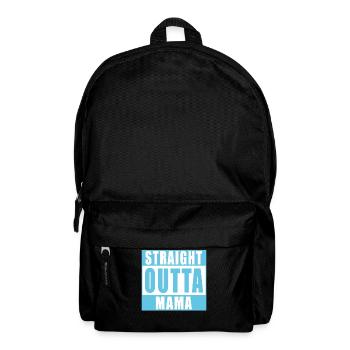Baby saying funny newborn kids gift - Backpack - black - Front