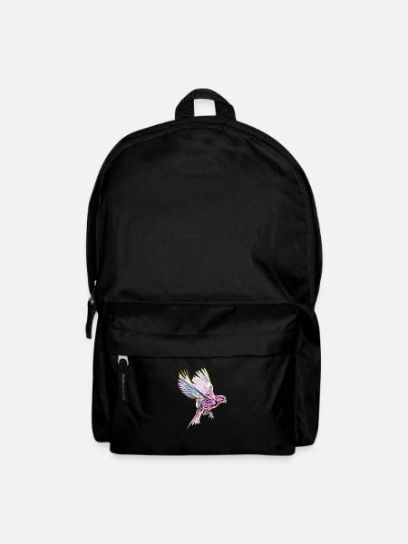 oiseau - Sac à dos - noir