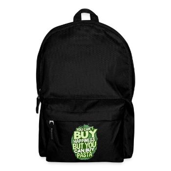 Pasta Nudeln - Rucksack - Schwarz - Vorne
