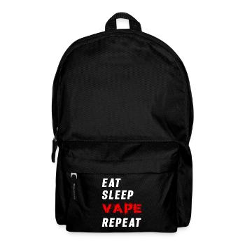 Vaping Vaping Vape Vaper E Cigarette Drip Steamer - Backpack - black - Front