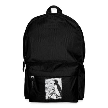Pinguin Antarktis - Rucksack - Schwarz - Vorne