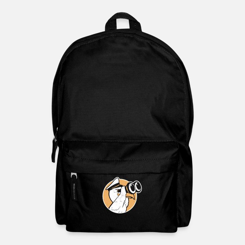 Möwe - Rucksack - Schwarz