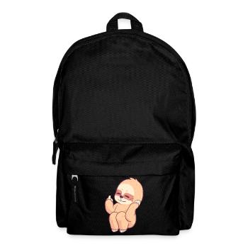 Baise toi paresseux animal paresseux drôle - Sac à dos - noir - Devant