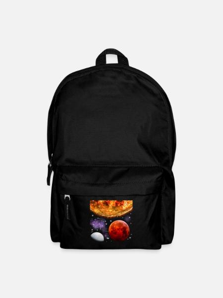 Weltraum - Rucksack - Schwarz