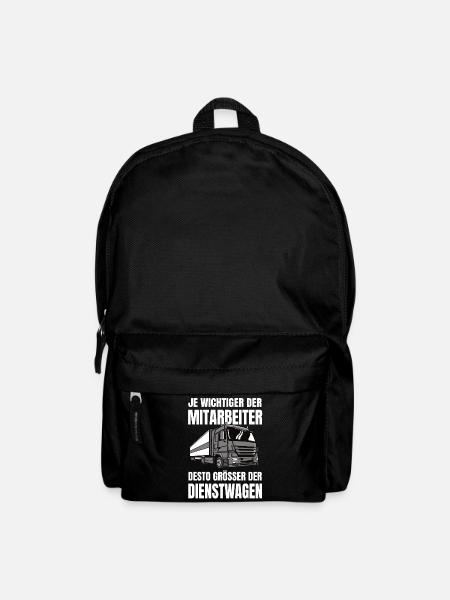 Fernfahrer Berufskraftfahrer LKW Fahrer Trucker - Rucksack - Schwarz