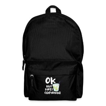 Caipirinha Cocktail Bartender Drinking Humor - Backpack - black - Front