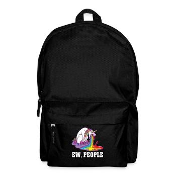 Ew People Licorne - Sac à dos - noir - Devant