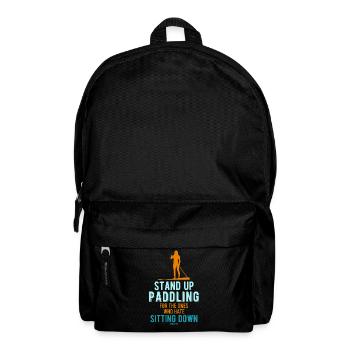 Stand Up Paddling SUP Surf Surf - Sac à dos - noir - Devant