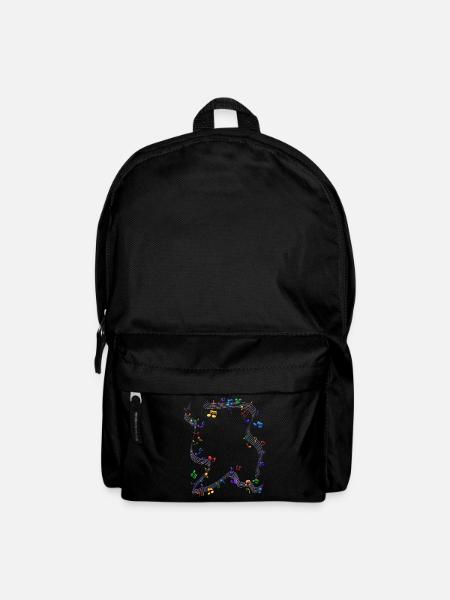 Musik - Rucksack - Schwarz