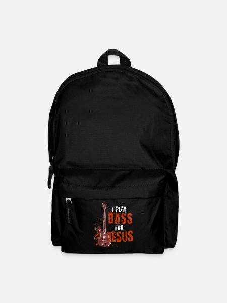 Bassgitarre - Rucksack - Schwarz