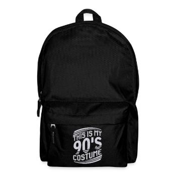 90s costume - Backpack - black - Front