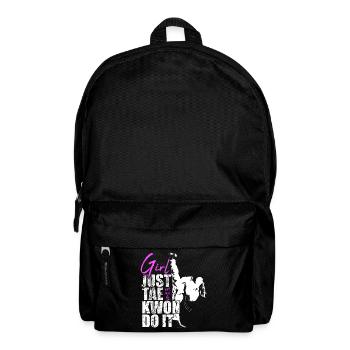 Fille Just Tae Kwon Do It Taekwondo Gift Ladies - Sac à dos - noir - Devant