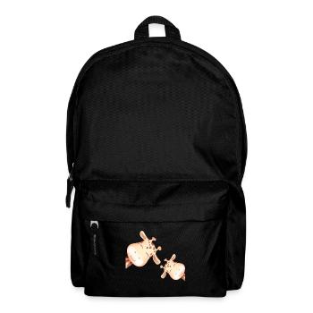 Giraffes - Backpack - black - Front