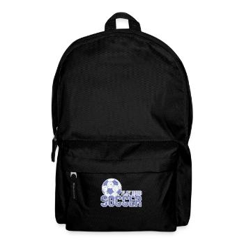 Football "Jouez au football dur" - Sac à dos - noir - Devant