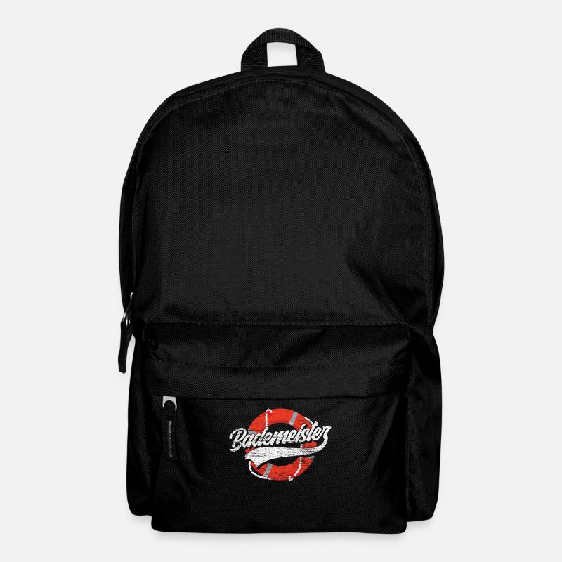 Bademeister - Rucksack - Schwarz