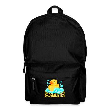 Bademeister - Rucksack - Schwarz - Vorne