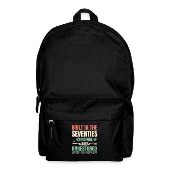 Fait dans le cadeau des années 70 - Sac à dos - noir - Devant