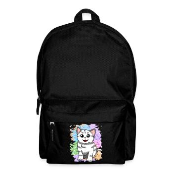 Fantasy Kitten Katzen Traum Welt Fantasy Natur - Rucksack - Schwarz - Vorne