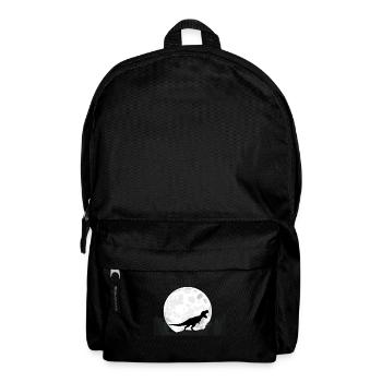 Tyrannosaure dinosaure - Sac à dos - noir - Devant