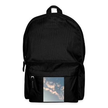 Pastel Clouds Sky Zen Design - Backpack - black - Front