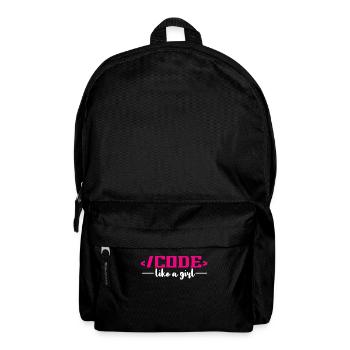 Codierung Programmierung Informatik - Rucksack - Schwarz - Vorne