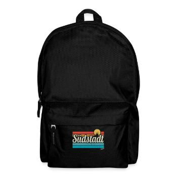 Köln Südstadt Veedel Viertel Retro Vintage Surfer - Rucksack - Schwarz - Vorne