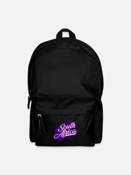 Südafrika Afrika - Rucksack - Schwarz