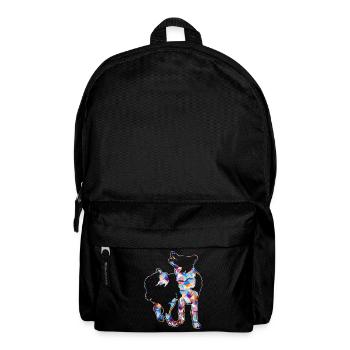 Border Collie Shirts - Backpack - black - Front