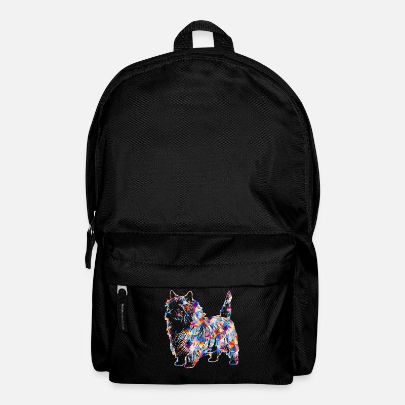 Chemises géométriques Cairn Terrier - Sac à dos - noir
