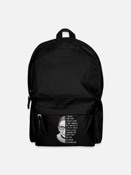 Kämpfe für die Dinge, die dir an der berüchtigten RBG wichtig sind - Rucksack - Schwarz