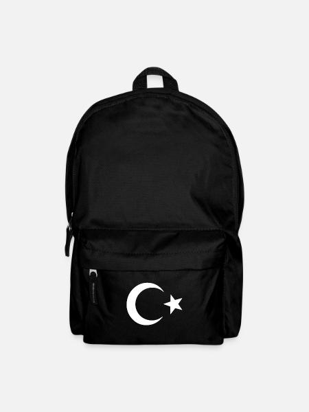 Stolz und Tradition – Türkei Flagge - Rucksack - Schwarz