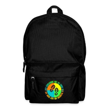 Schnitzeljagd mit Gps Geocaching Geschenk Freunde - Rucksack - Schwarz - Vorne