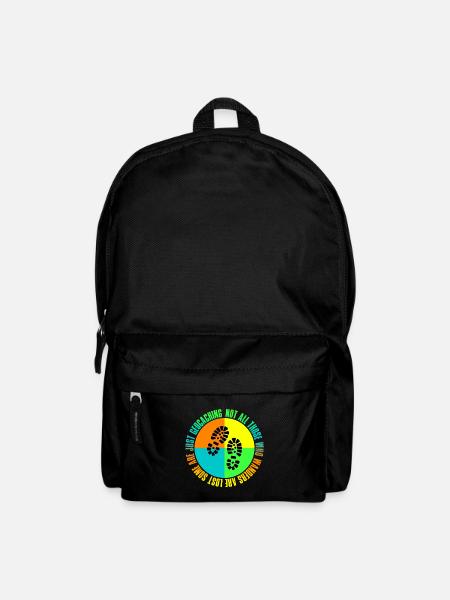 Schnitzeljagd mit Gps Geocaching Geschenk Freunde - Rucksack - Schwarz