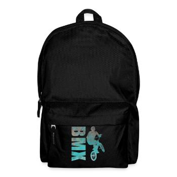 Idée cadeau vélo BMX freestyle sport - Sac à dos - noir - Devant