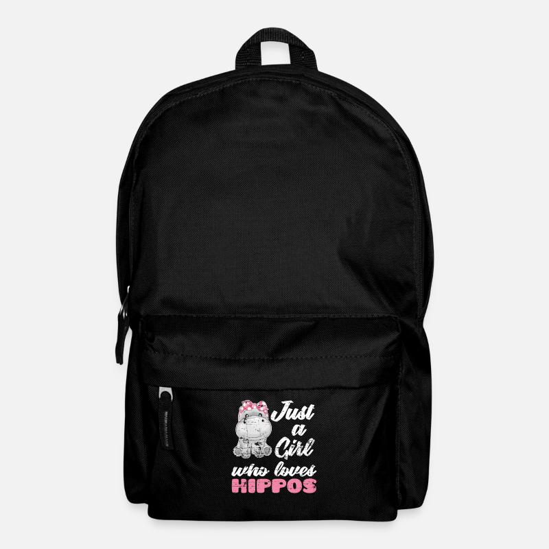 Hippo - Rucksack - Schwarz