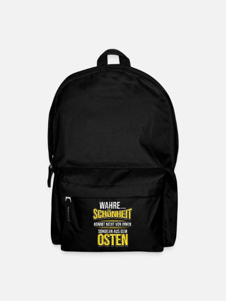 Osten Spruch Lustig DDR Mauerfall Berlin Geschenk - Rucksack - Schwarz