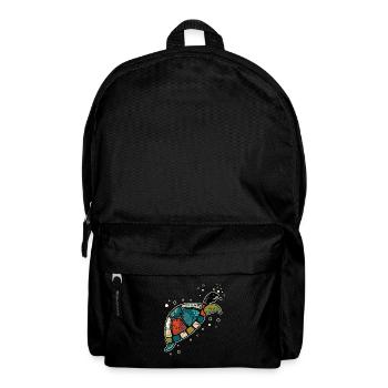 tortue - Sac à dos - noir - Devant
