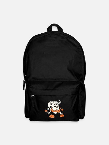 Trexs Skeleton Pumpkins Bestes Geschenk - Rucksack - Schwarz