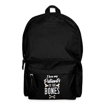 Orthopedic surgeon gift bone orthopedist - Backpack - black - Front