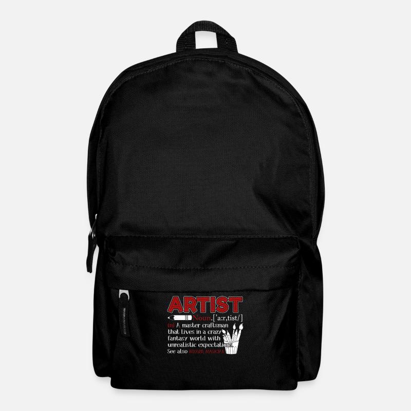 Artist Definition Shirts - Backpack - black