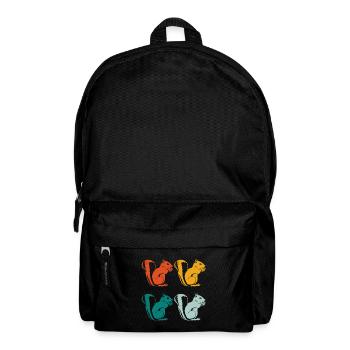 Squirrel animals - Backpack - black - Front