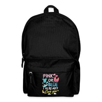 Gender Reveal Baby Party - Rucksack - Schwarz - Vorne