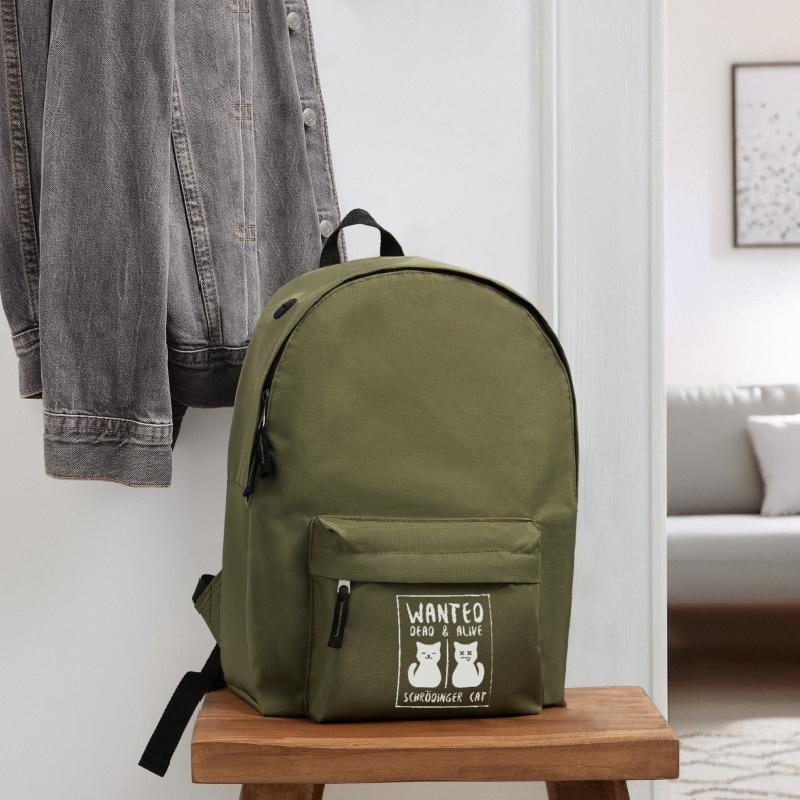 Schrödinger Katze tot oder lebendig Rucksack