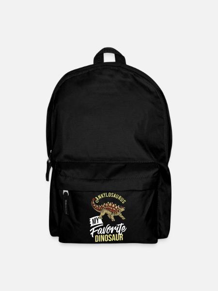 Ankylosaurus Dinosaur Gift Dino Fossil - Backpack - black