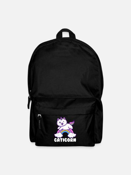 Arc-en-ciel de Caticorn - Sac à dos - noir